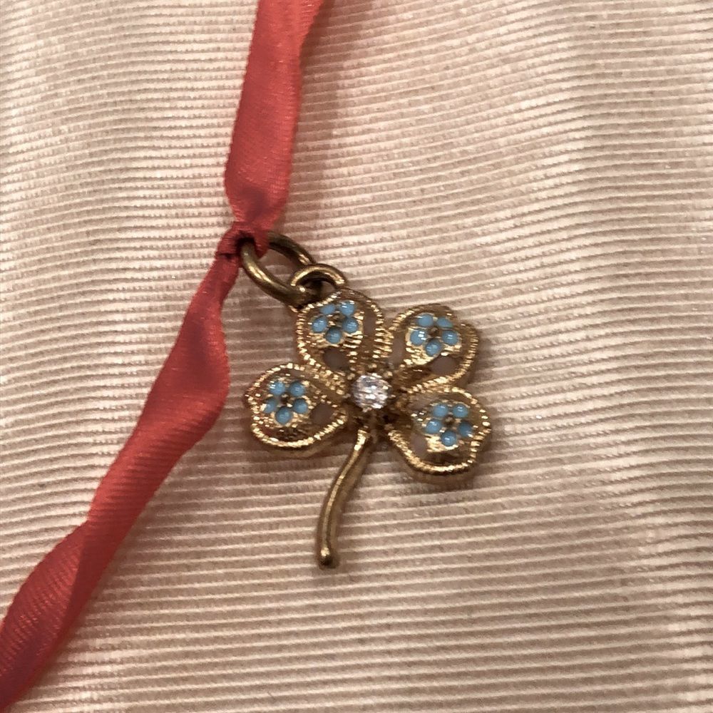 NWT Juicy Couture Ribbon Charm Necklace - Picture 10 of 14